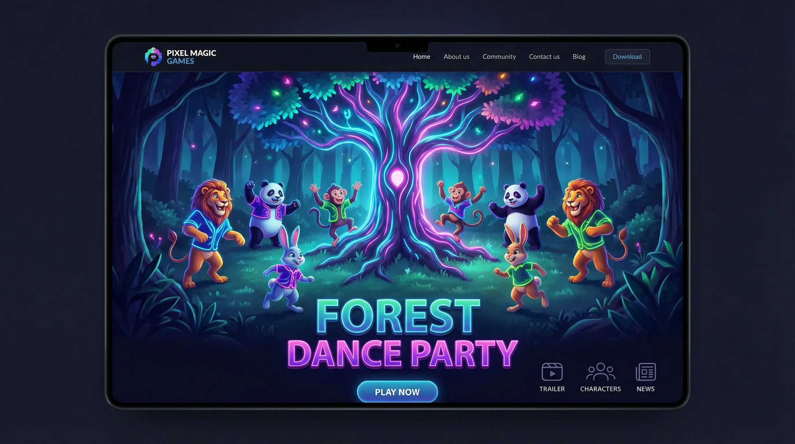 森林舞会免费试玩